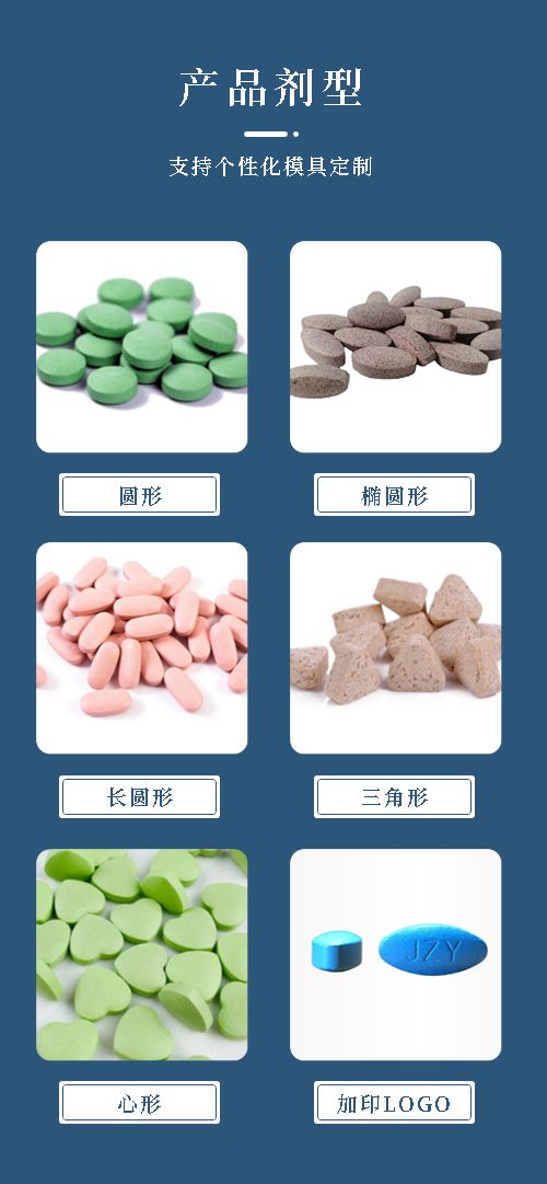 壓片糖果代加工產(chǎn)品劑型圖片-德州健之源